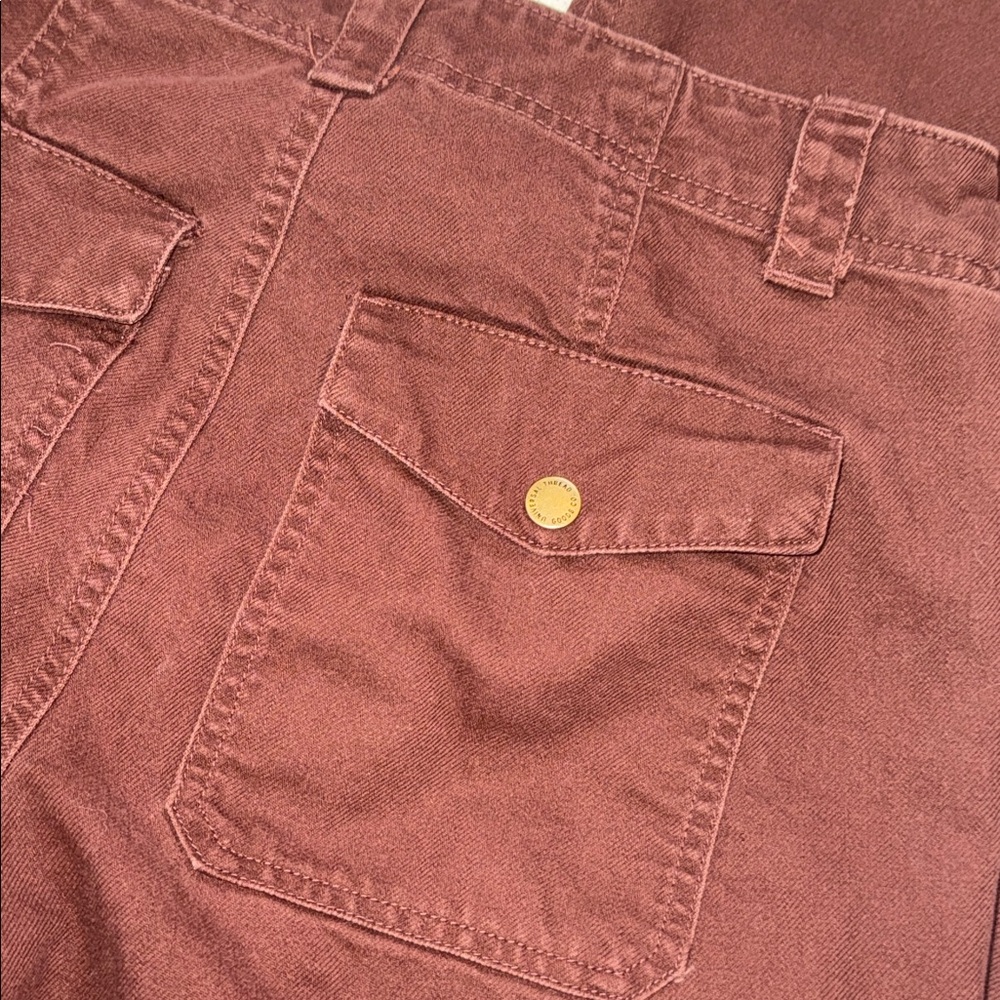 Viral Universal Threads chocolate lightweight jea… - image 8